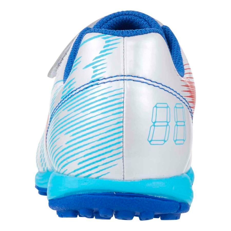 アンブロ umbro UU4TJB77WB UMBROはじめてサッカーシューズ サッカー トレーニング S.WHITE/C.BLUE/K.RED｜kasukawa｜02