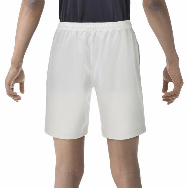 YONEX MEN ハーフパンツ ホワイト 011 Ｓサイズ YONEX（ヨネックス） ユニハーフパンツ ｜ホワイト｜ YONEX 15150-011