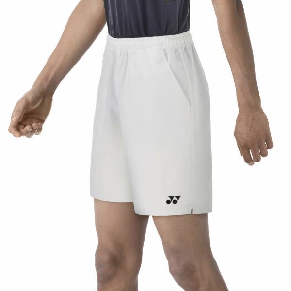 YONEX（ヨネックス） ユニハーフパンツ ｜ホワイト｜ YONEX 15150-011
