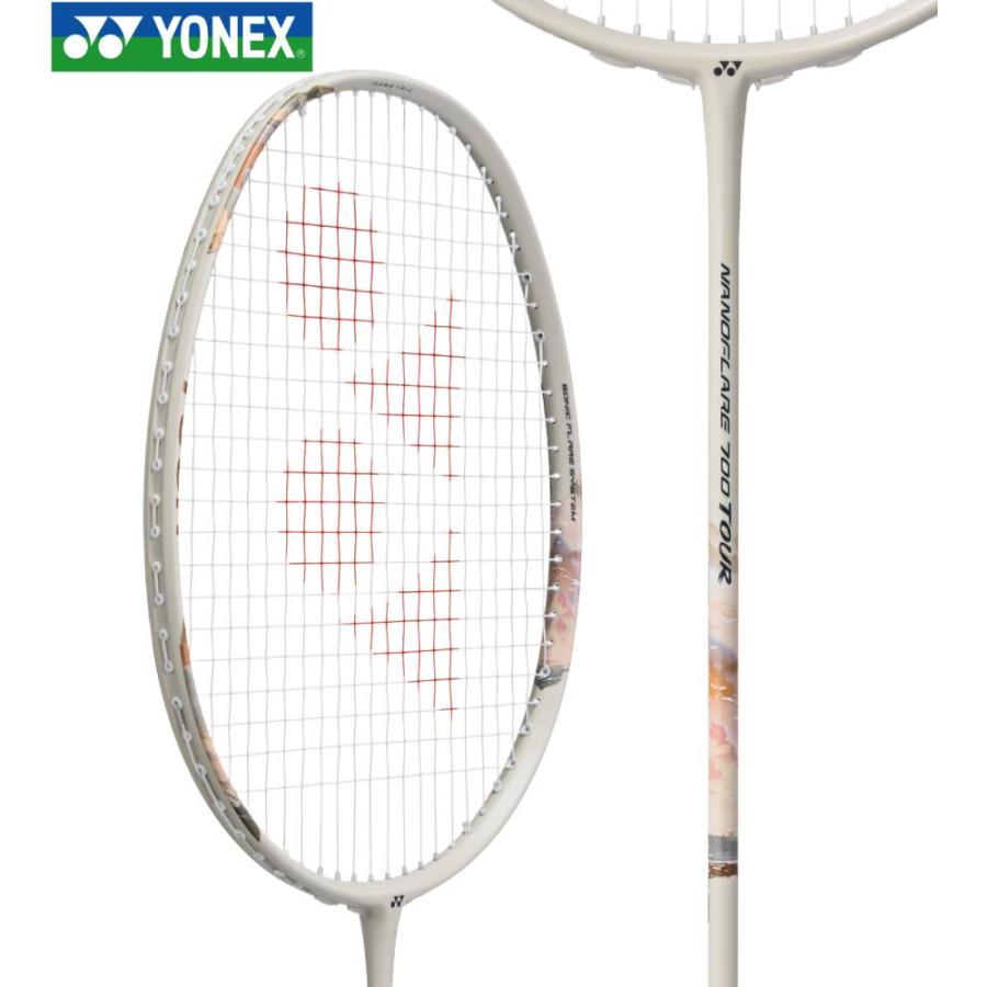 YONEX ナノフレア700 GAME バドミントンラケット　使用期間1カ月 YONEX（ヨネックス） ナノフレア700ツアー 数量限定デザイン