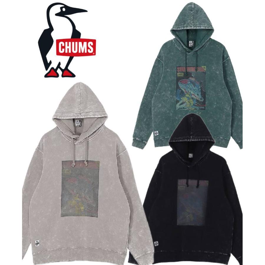 CHUMS キャニオンランズスターハリケーンプルオーバーパーカー 2