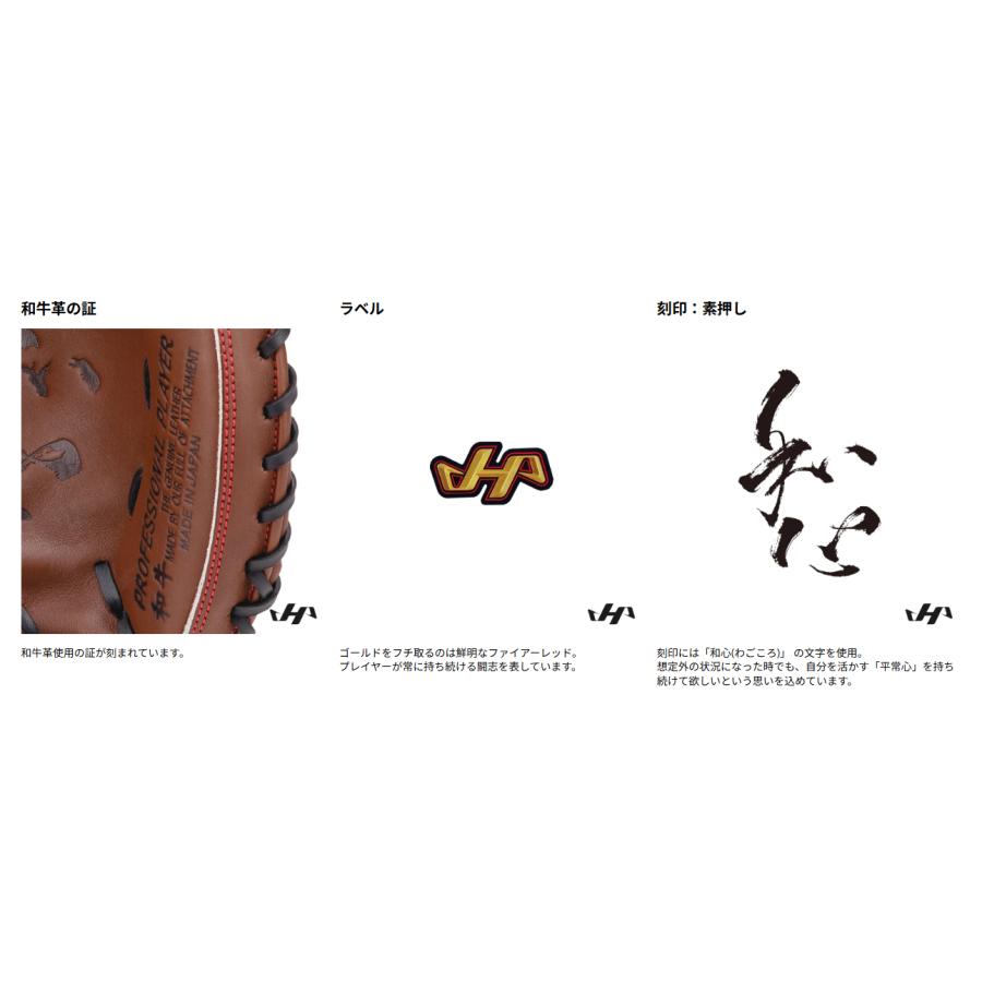 ハタケヤマ（HATAKEYAMA） 硬式キャッチャーミット プロモデル 甲斐