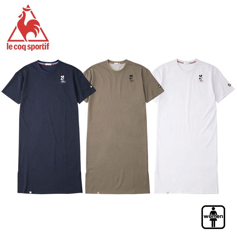 ルコック Le Coq Sportif ディズニーコラボ ミッキー レディース用 シャツワンピース Qmwpjj01di 3色展開 カスカワスポーツ 通販 Paypayモール