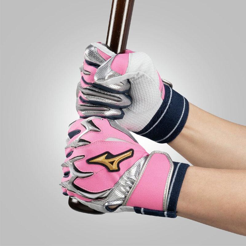 MIZUNO（ミズノ） バッティング手袋 両手用 ミズノプロ シリコンパワー