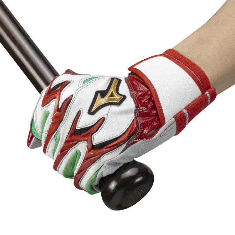 MIZUNO（ミズノ） ミズノプロ バッティング手袋 両手用 シリコンパワー