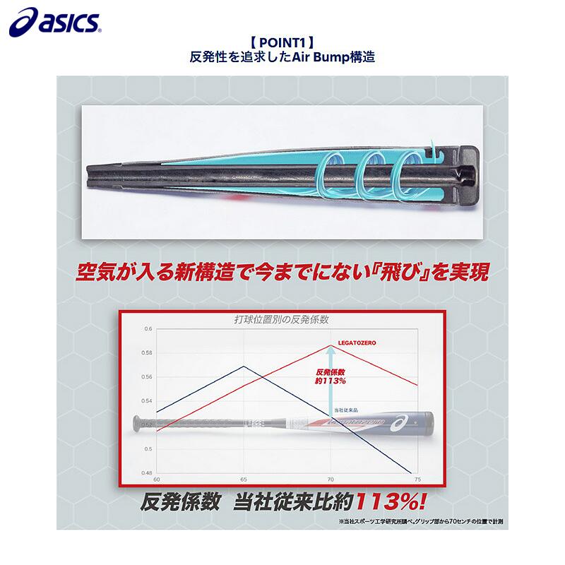 ASICS アシックス 軟式バット レガートゼロ LEGATOZERO 84cm ASICS アシックス 軟式バット レガートゼロ LEGATOZERO 84cm