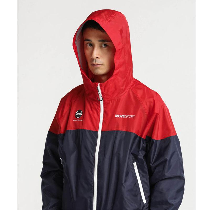 DESCENTE（デサント） 裏メッシュ ウィンドブレーカー バイカラー