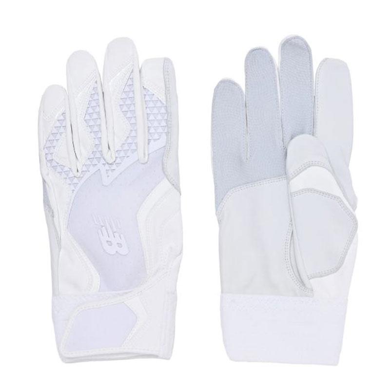 ニューバランス NEW BALANCE バッティンググラブ 両手用 一般 合成皮革【ベースボールマリオ】 高校野球対応モデルあり 野球 バッティング手袋 バッティンググローブ LAG45601 New Balance（ニューバランス） バッティング手袋 両手用 バッティング