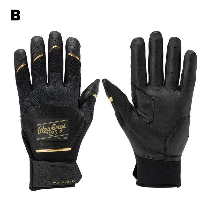 Rawlings（ローリングス） バッティング手袋 両手用 WORK HORSE