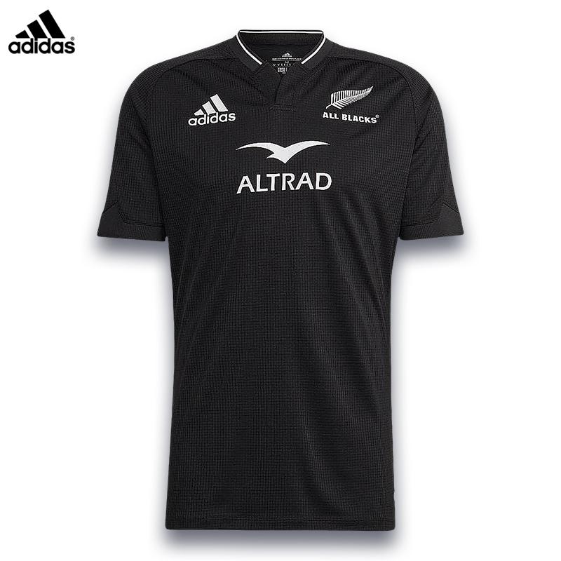 ALL BLACKS ラグビーシャツ XL オールブラックス 長袖ラグビーシャツ - ブラック