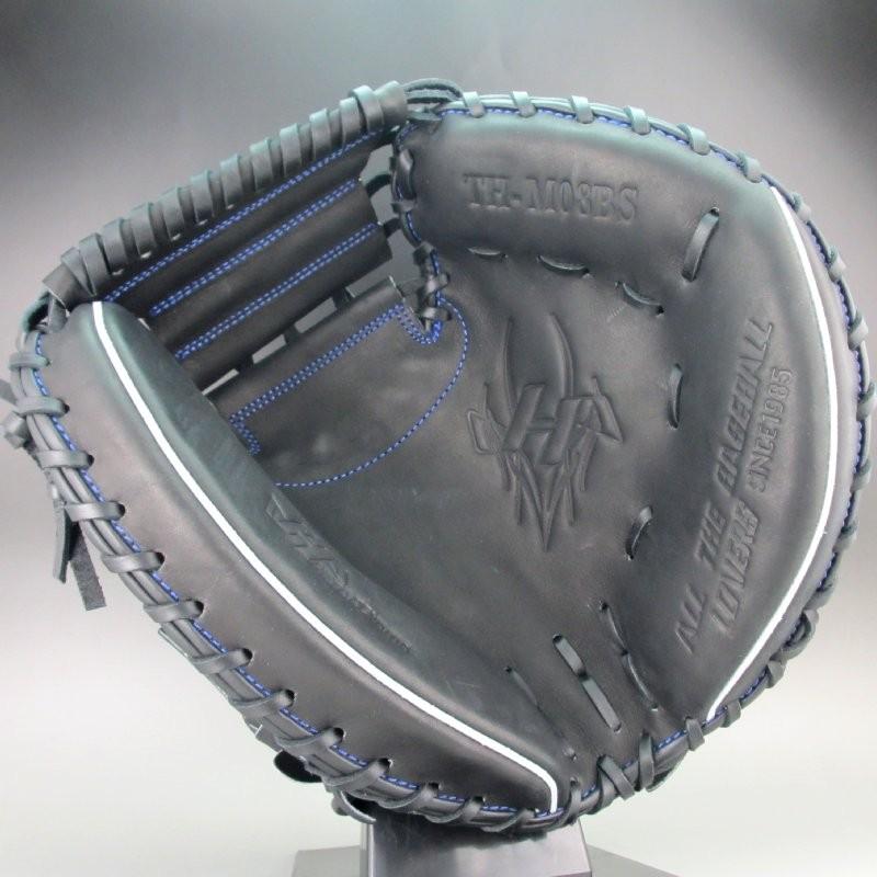 ハタケヤマ 軟式用 一般 黒 軟式 キャッチャーミット TH-M08BS Amazon | ハタケヤマ HATAKEYAMA 軟式用グラブ 捕手用 一般