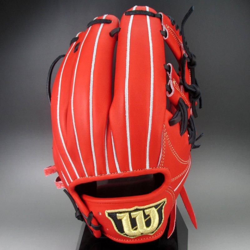 【初期/レア】 ウィルソン スタッフ デュアル 硬式グラブ 内野手用 右投げ WBW100915(HWID5H)Eオレンジ 【VQL8529703110】(30294円)