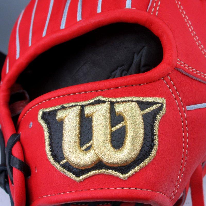 【初期/レア】 ウィルソン スタッフ デュアル 硬式グラブ 内野手用 右投げ WBW100915(HWID5H)Eオレンジ 【VQL8529703110】(30294円)