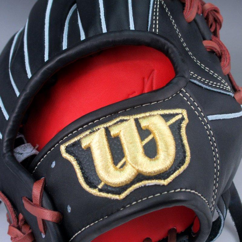 中古 ウィルソン スタッフ デュアル 硬式グラブ 内野手用 右投げ WBW100916(HWID5H)ブラック 【U6522713136】(23166円)