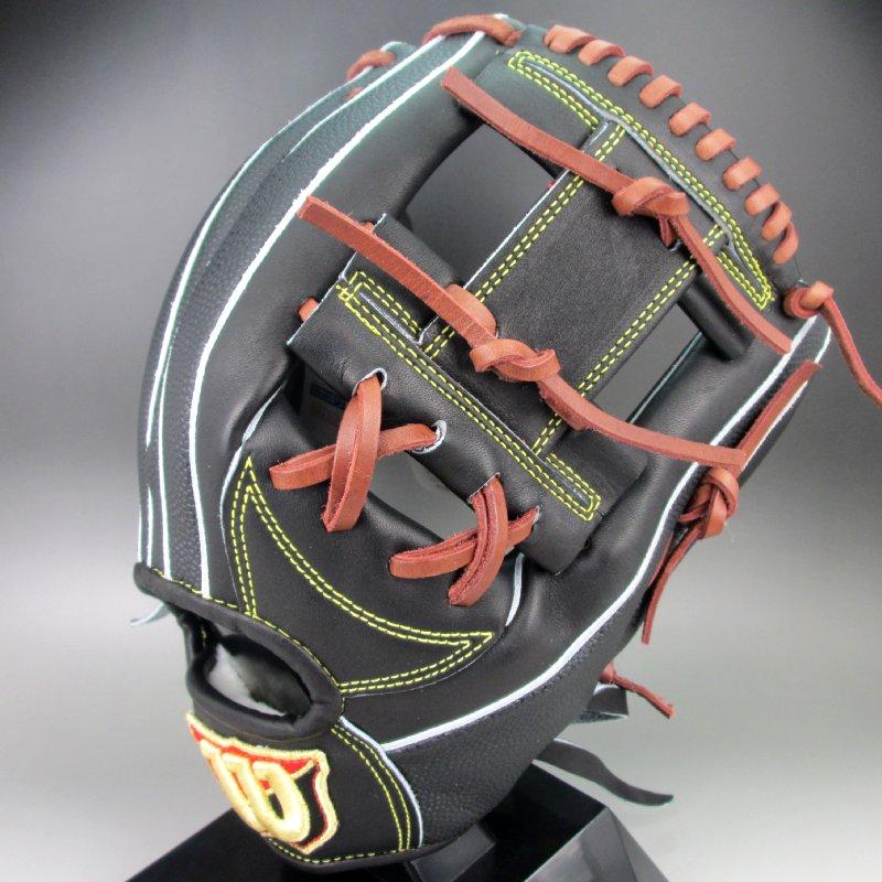 Wilson ウィルソン WBW101068 硬式内野手右投げ用 ブラック