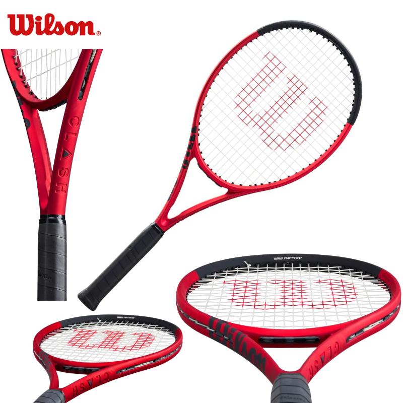 ラケット(硬式用) wilson clash pro v2 ウインザーオンラインショップ【SALE】【ガット張り代別】ウイルソン