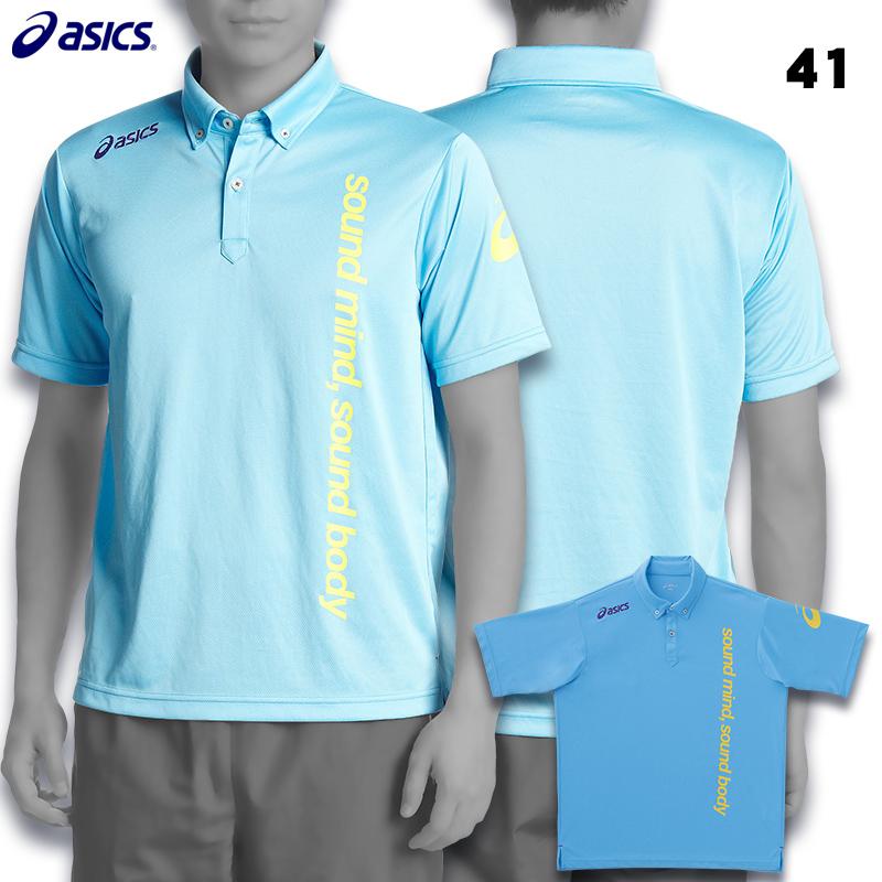 ● asics 日本代表 ポロシャツ ボタンダウン sizeO ASICS アシックス ポロシャツ ボタンダウンシャツ XA6170 S