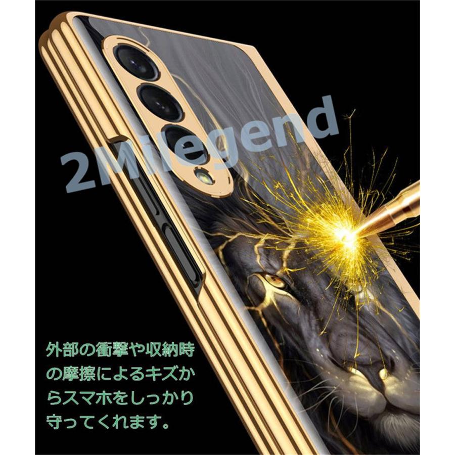 Samsung Galaxy Z Fold4 5G ケース Galaxy Z Fold 3 ケース 薄型 軽量 Galaxy Z Fold3 カバー｜kasumi0707store｜08