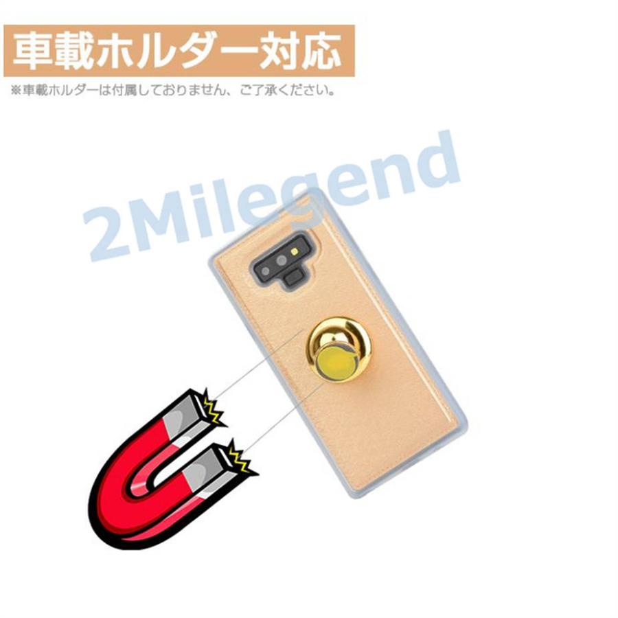 Galaxy Note9スマホカバー カード収納 スタンド機能 ギャラクシー ノート9カバー 車載ボルター対応 SC-01L ケース SCV40｜kasumi0707store｜06