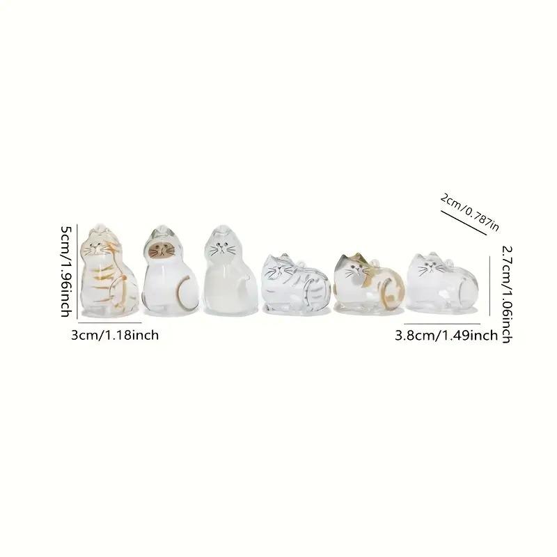 猫足＆ガラスのヴィクトリアン小物入れ 猫の毛 収納ボックス スマホペンダント アクリル 透明 ペットの毛