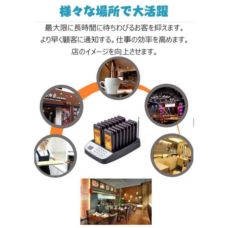 受信機 20台 フードコート 呼び出しベル レストラン ゲスト 受信機 20台 フードコート 呼び出しベル レストラン ゲスト