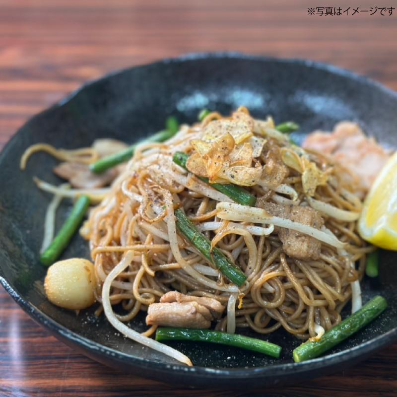 [お取引中]　麺打ちセット 株)大磯屋製麺所 深蒸し焼そば太麺10食セット 熟成麺 愛知県碧南市