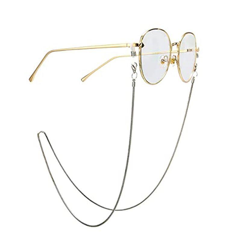 メガネチェーン メガネストラップ 眼鏡チェーン グラスコード メガネ ストラッ プ チェーン レディース メンズ シルバー カスミソウ 通販 Yahoo ショッピング