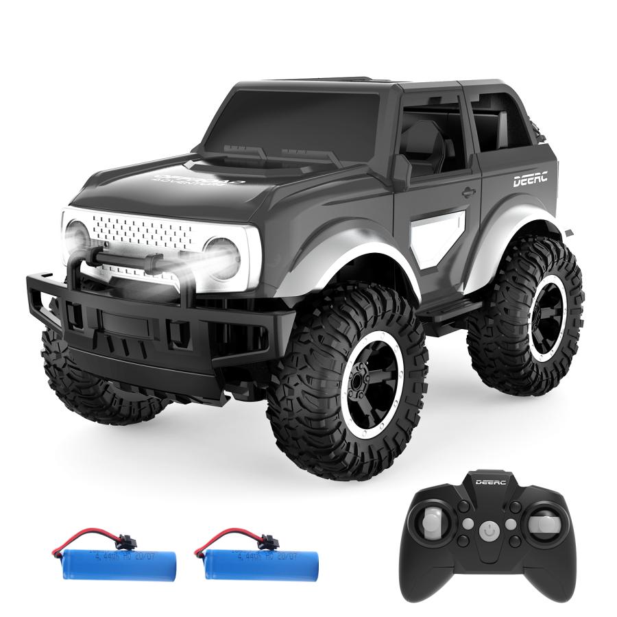 DEERC おもちゃ ラジコン ラジコンカー 子供 オフロード RCカー 操作