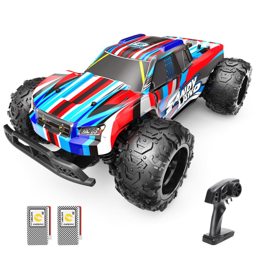 DEERC ラジコン ラジコンカー 子供向け オフロード 四輪駆動 4WD DEERC ラジコン ラジコンカー 子供向け オフロード 四輪駆動 4WD