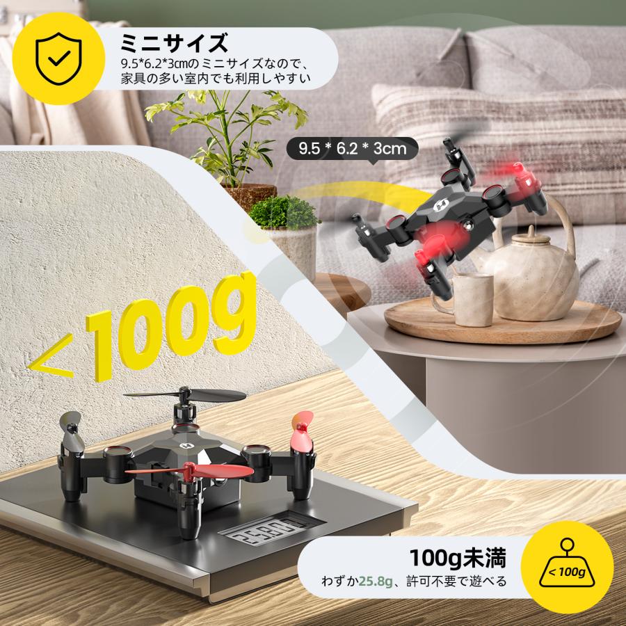 専用箱付き HOLYSTONE HS120D 小型ドローン HS120D