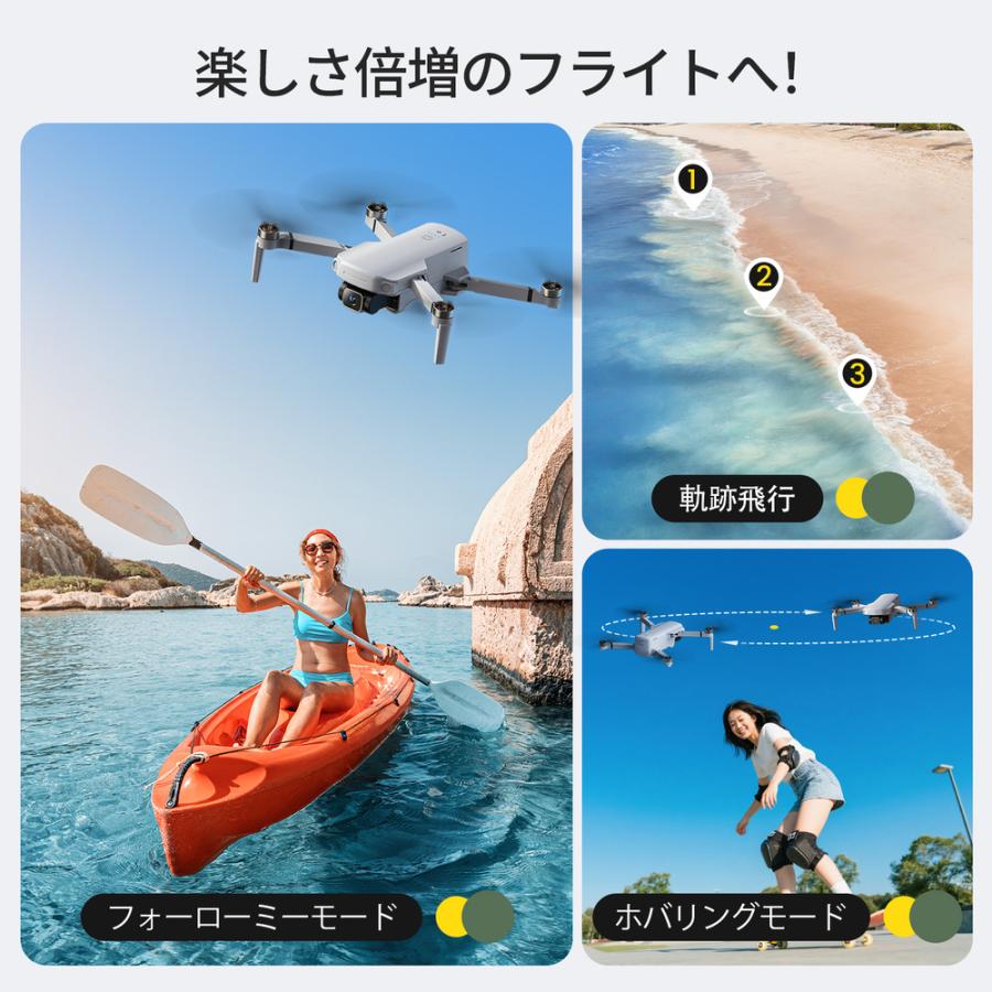 HOLY STONE ドローン カメラ付き 屋外 4Kカメラ GPS搭載 リモートID