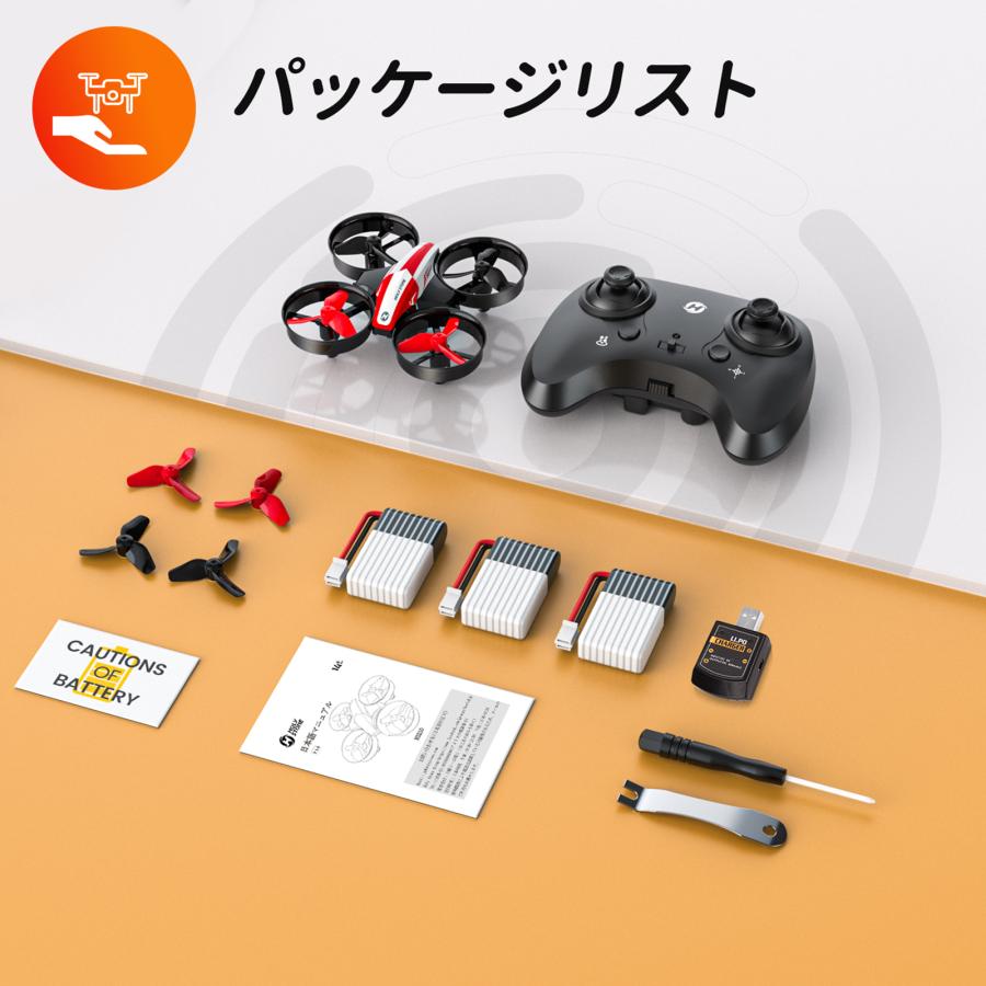 HOLY STONE ドローン 子供向け 免許不要 室内 小型 100g未満 初心者