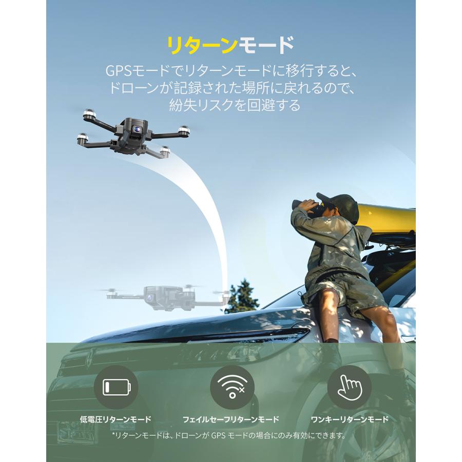 HOLY STONE ドローン カメラ付き 4K GPS リモート ID 内蔵 Holy HOLY STONE ドローン カメラ付き 4K GPS リモート ID 内蔵 Holy