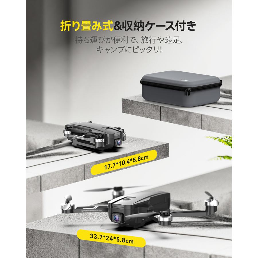 HOLY STONE ドローン カメラ付き 4K GPS リモート ID 内蔵 Holy HOLY STONE ドローン カメラ付き 4K GPS リモート ID 内蔵 Holy