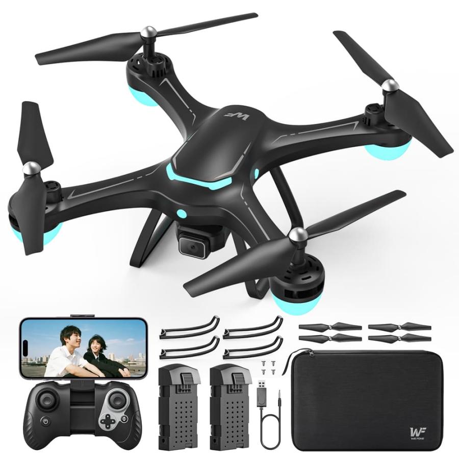 ドローン カメラ付き WeFone 100g未満 免許不要 1080Pカメラ搭載