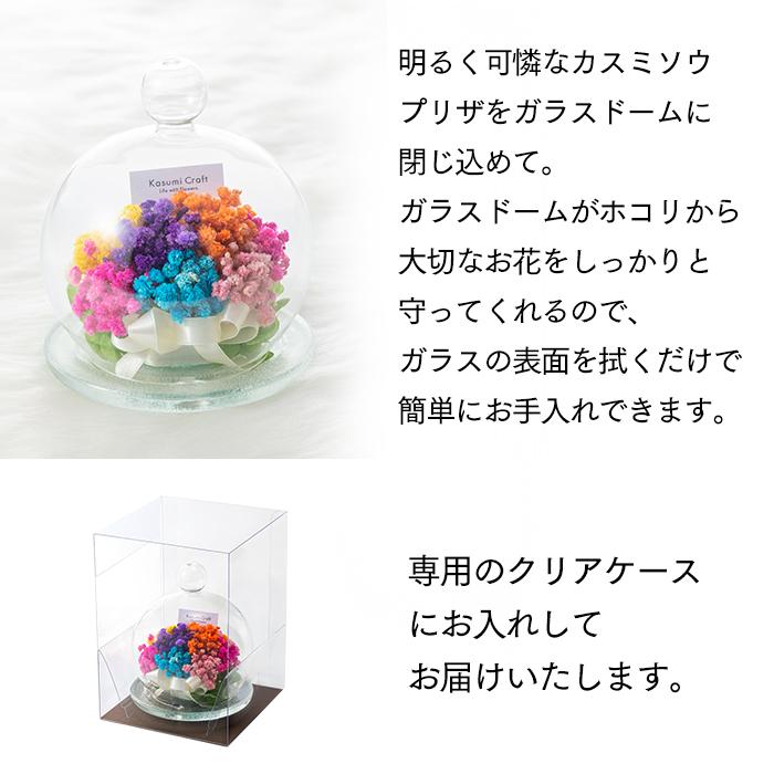 母の日 花 プレゼント ギフト プリザ―ブドフラワー ( 80代 70代 スイーツ お菓子 和菓子 アレンジメント 花束 高級 ブリザード ) カスミソウ セット MDVK｜kasutera1ban｜14