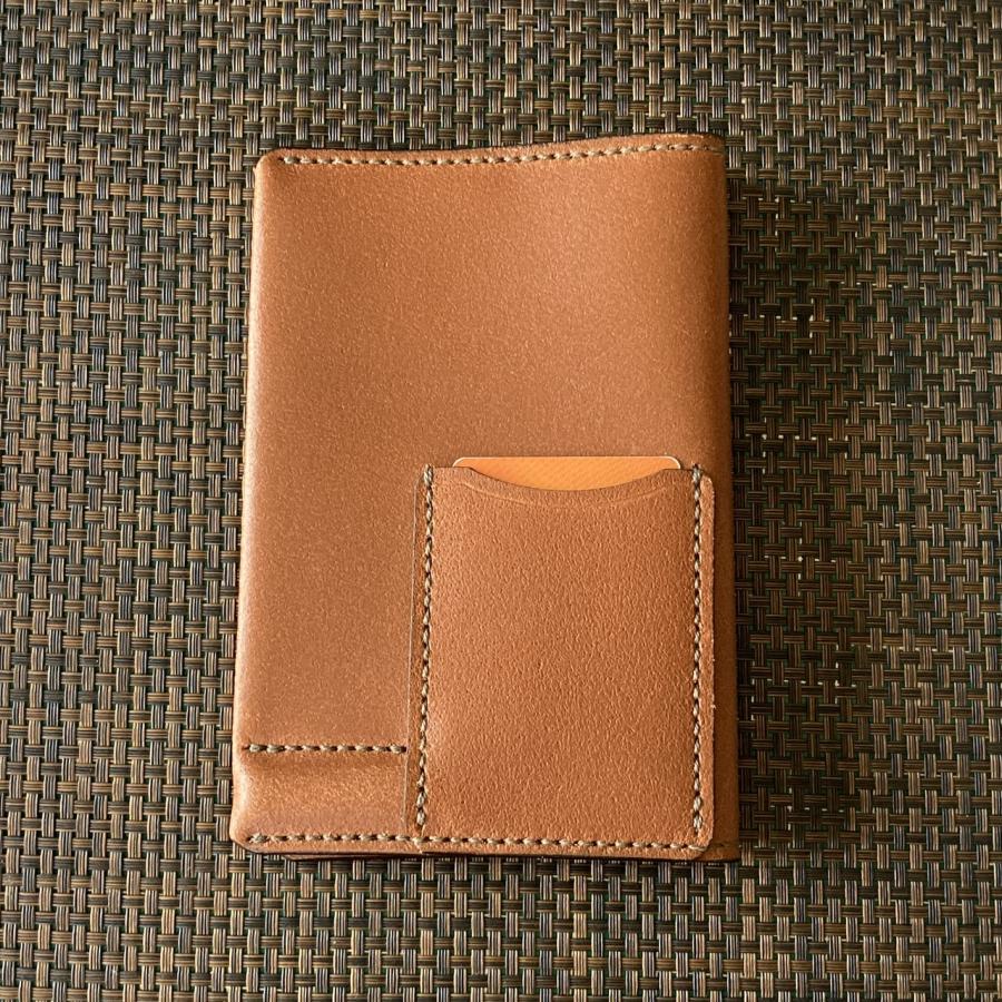 床革・ブラウンR】国際免許証＆SIMカードが入るパスポートケース PPC