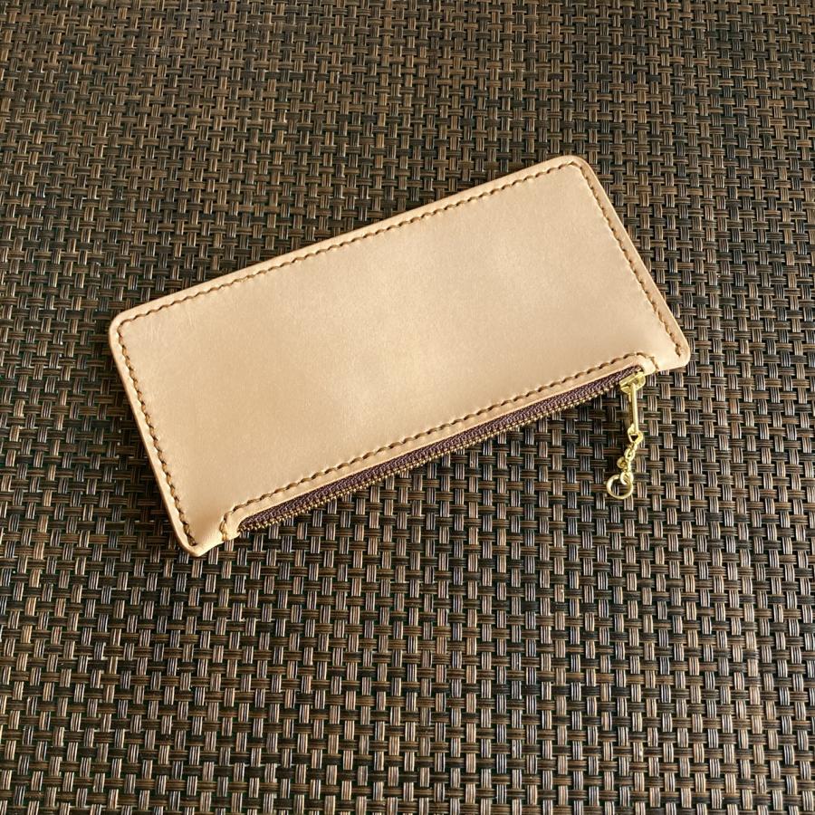 ご依頼品生成り財布古銭入れ