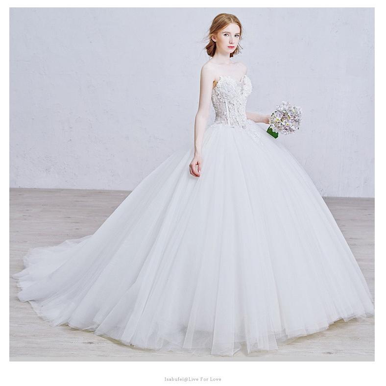 ウェディングドレス > ウェディングドレス ふんわりタイプy2016053111