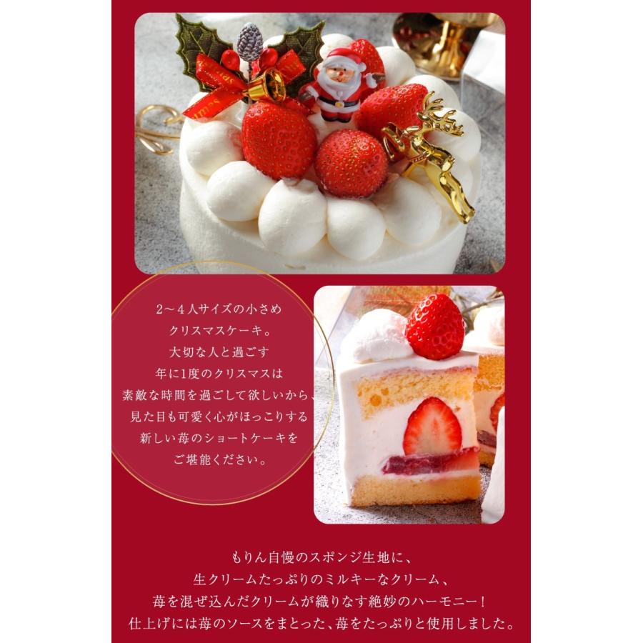 クリスマスケーキ 22 予約 苺ショート ケーキ ４号 12cm 2名 4名 ギフト プレゼント 人気 イチゴ ケーキ お取り寄せ 送料無料 Morin Cake 02 Morin 通販 Yahoo ショッピング