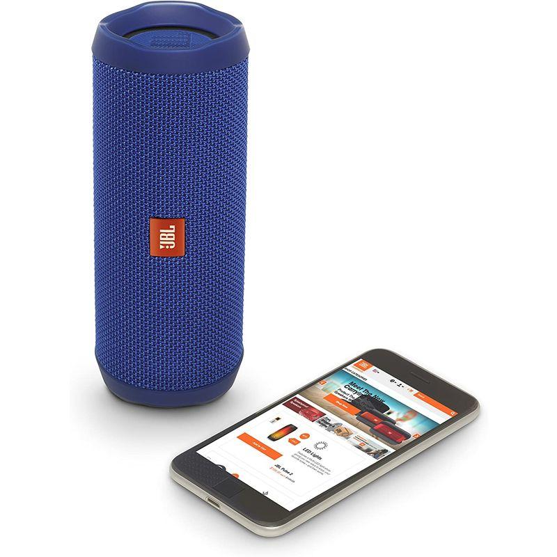 新しいブランドJBL FLIP4 Bluetoothスピーカー IPX7防水 国内正 ブルー パッシブラジエーター搭載 ポータブル JBLFLIP4BLU スピーカー パッシブラジエーター搭載 Bluetoothスピーカー ブルー