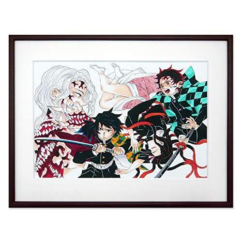 セール中 正規品 鬼滅の刃 高級複製原画 決戦開幕 無惨 Vs 炭治郎 禰豆子 義勇 セール特価商品 Aego Co Rs