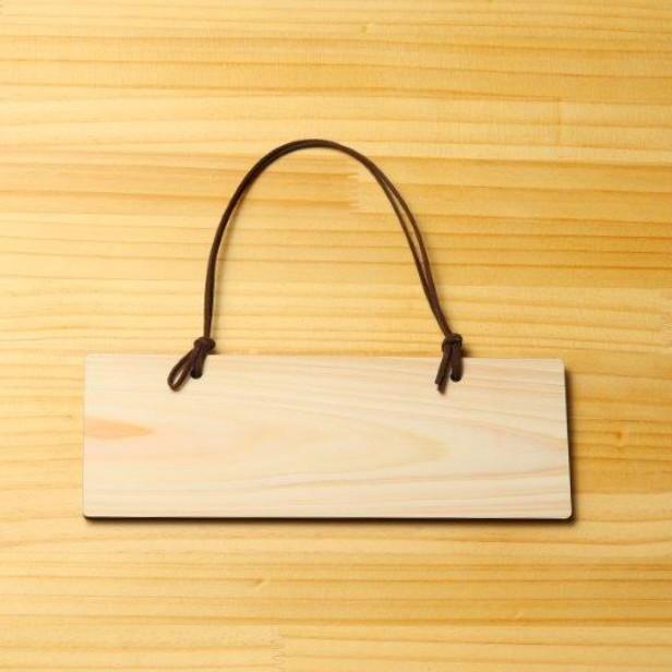 Open オープン サインボード 茶 看板 おしゃれ シンプルな片面表示 営業表示 プレート 木製 フックや壁 ドアノブに最適 天然木 国産ヒノキ メール便送料無料 表札 サインプレート かたちラボ 通販 Yahoo ショッピング