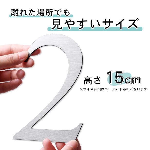 階数表示 ステンレス調 シルバー アクリル製 タイムズニューローマン Times New Roman フロアサイン プレート 数字 切文字 階段 銀 メール便送料無料 表札 サインプレート かたちラボ 通販 Yahoo ショッピング