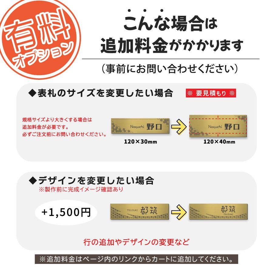 かたちラボ 表札 マグネット 風水 開運 和風 和柄文様入り表札 真鍮風
