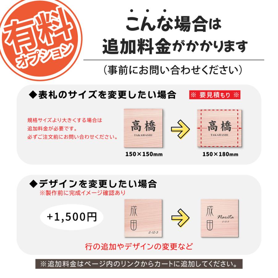 かたちラボ 表札 木目調 フェイクウッド 100×100 SS ウッド調 本物の