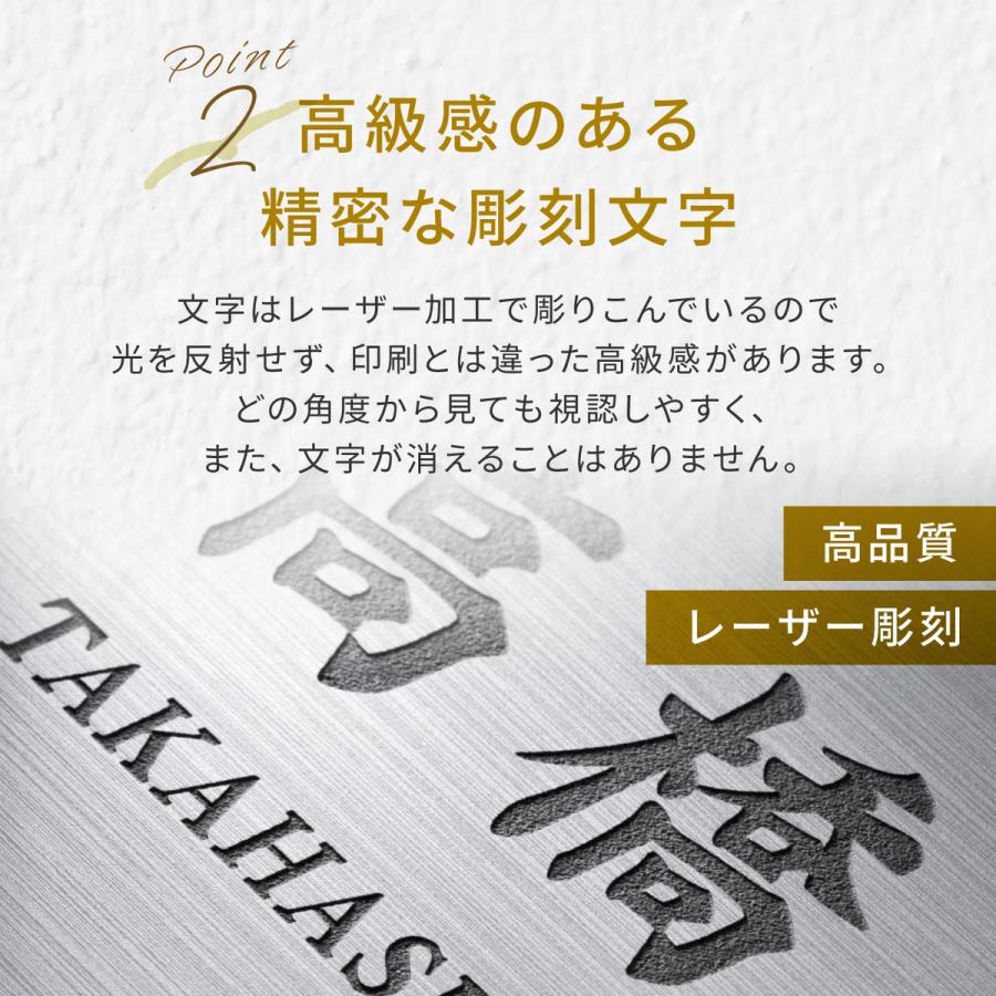 かたちラボ 表札 木目調 フェイクウッド 120×30 S ウッド調 本物の天然