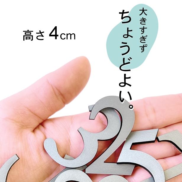 かたちラボ 切文字 数字 ステンレス調 シルバー 番号 ナンバー かたちラボ 切文字 数字 ステンレス調 シルバー 番号 ナンバー