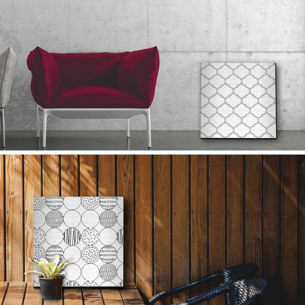 かたちラボ アートパネル art panel (01北欧の森)モダン おしゃれ