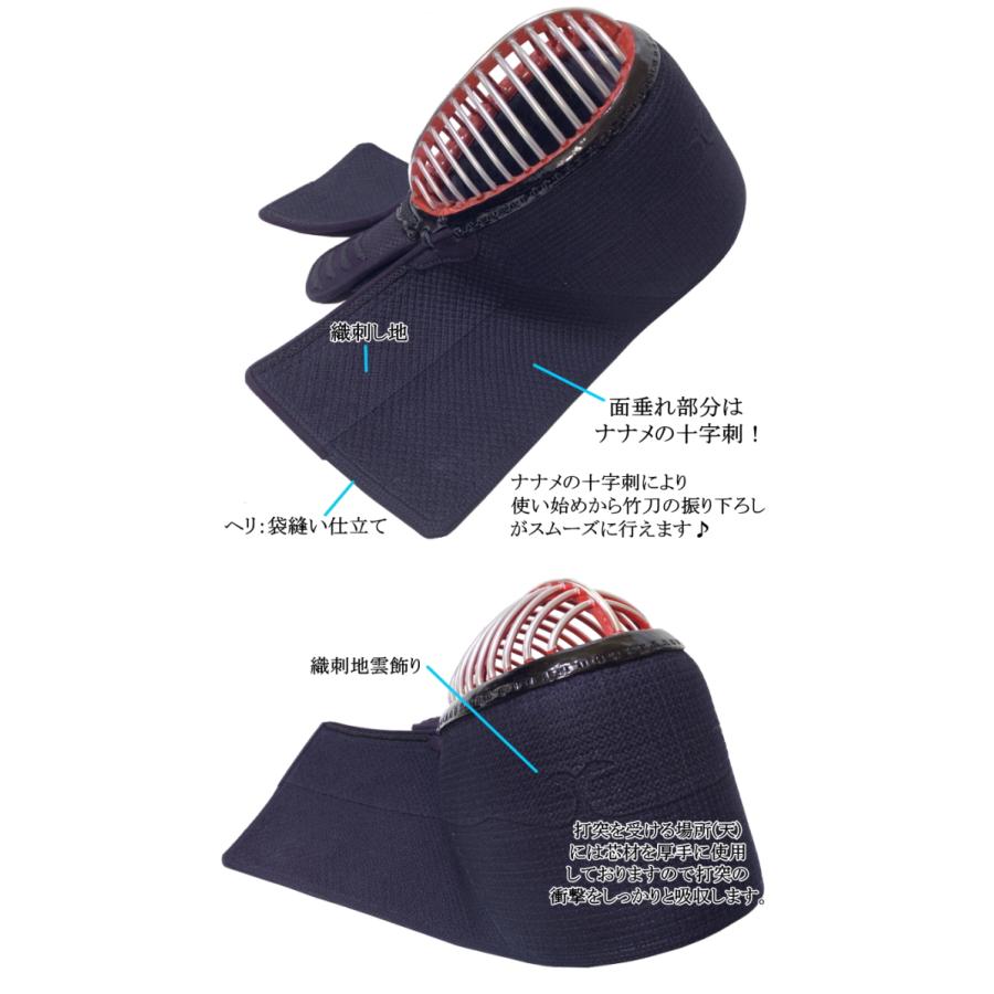 剣道 防具 セット/[磨/migaku] 6mm十字刺(クロスステッチ) セット